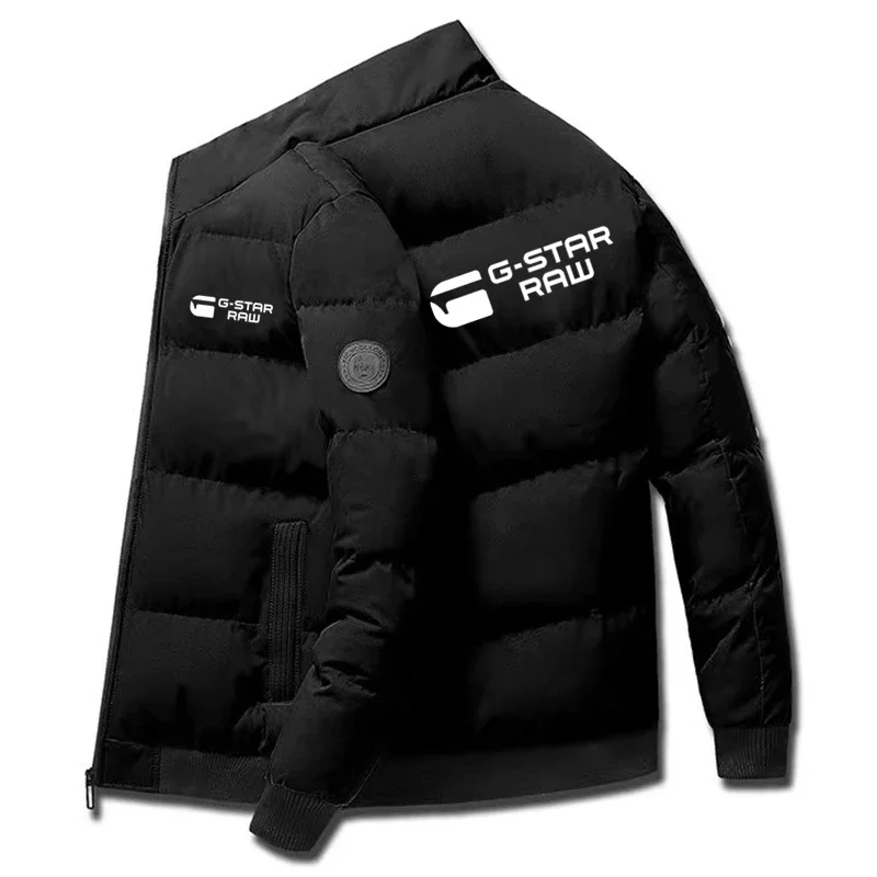 Street Fashion Men 2025 - メンズ2025秋冬新作 厚手暖かいカジュアルジャケット、ストリートファッションジッパー付きスタンドカラー綿入りジャケット