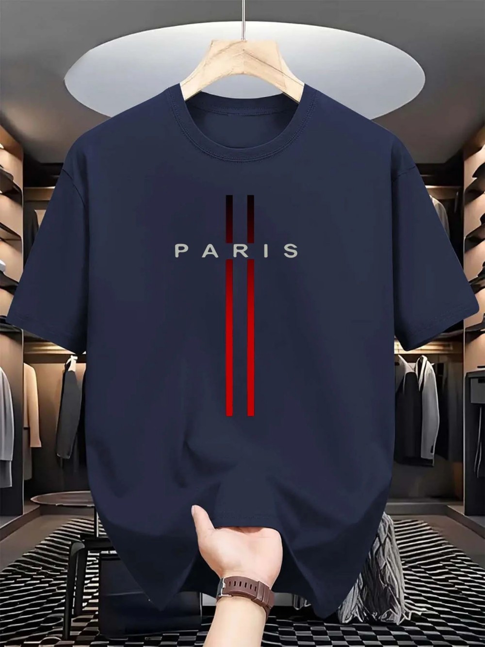 Street Fashion Paris - パリレター 3D プリントスポーツ Quickdry Breatha 男性女性