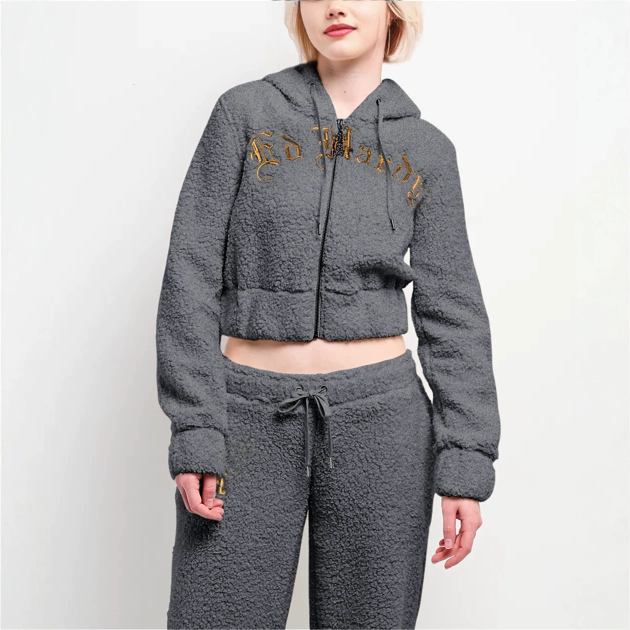カジュアルファッション 無地 バブルベルベット 冬用ロング刺 - Street Fashion Online のレビューと価格