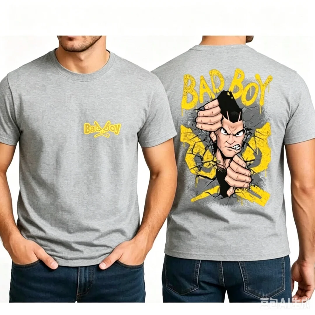 ファッション BAD BOY クラック突破漫画グラフィックプ - Street Fashion For Boy のレビューと価格