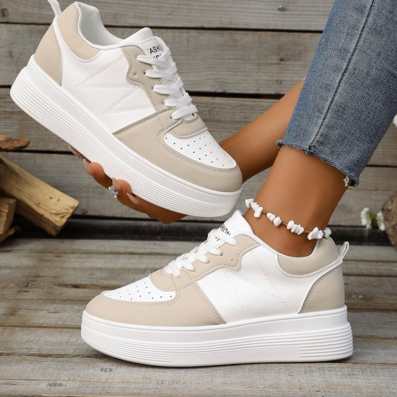 レディース プラットフォームスニーカー ラウンドトゥ チャン - Chunky Sneaker Platform のレビューと価格
