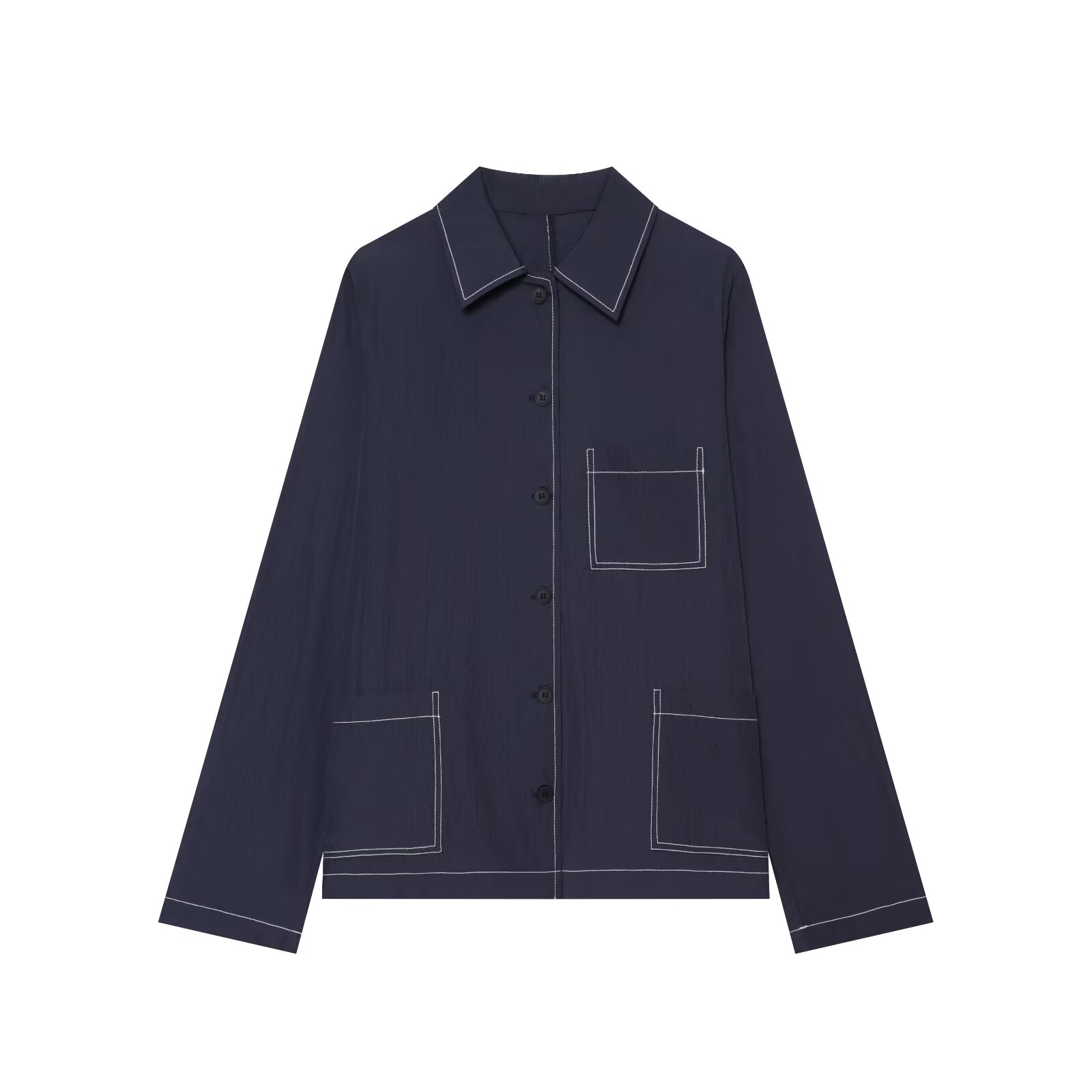 BSAY 韓国風レディースセットアップ：コントラストステッチ - Street Fashion In Korea のレビューと価格