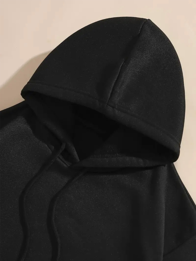 秋冬メンズ和風フード付きスウェットシャツ、赤いグラフィックプ - Street Fashion Culture のレビューと価格