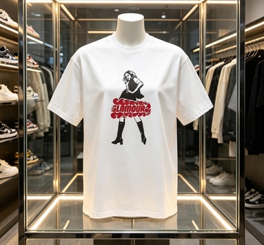 2026 ファッショングラマー Tシャツアメリカンレトロ T - Street Fashion Culture のレビューと価格
