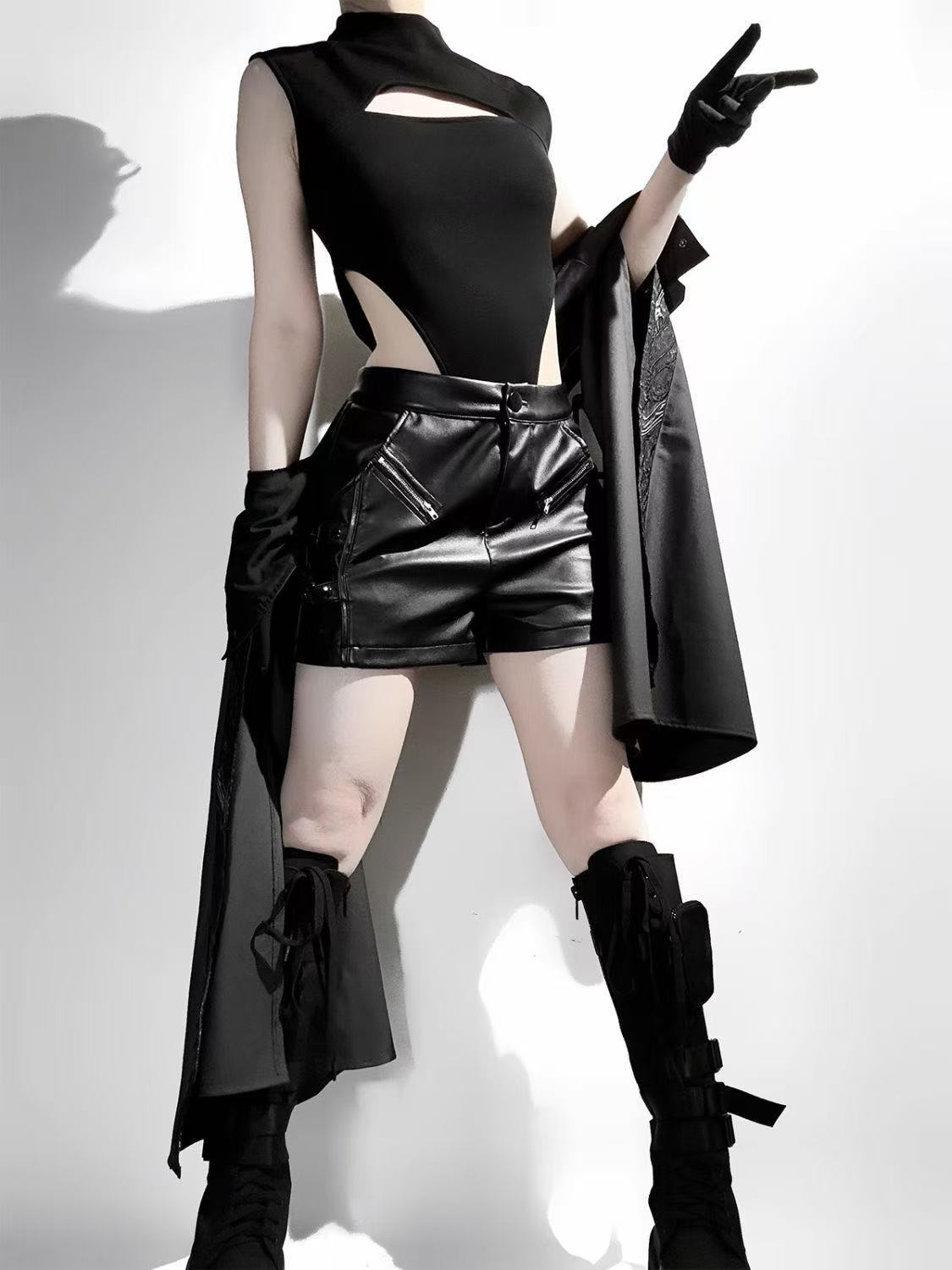 ダークブラックゴシックコスチューム レディース 新中華風 オ - Street Fashion In Chinese のレビューと価格