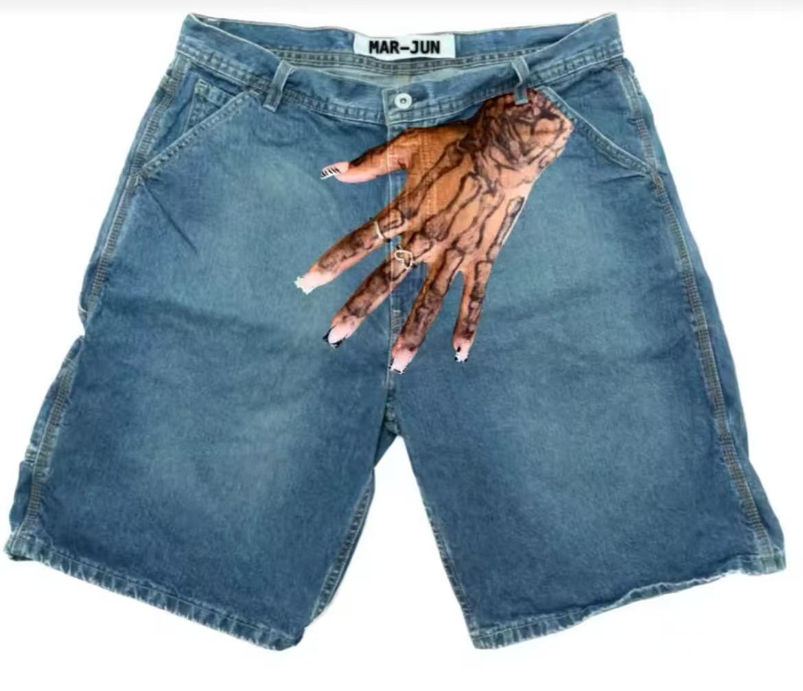 Deeptown Y2k ヴィンテージ原宿デニムショートパン - Street Fashion Jeans Women のレビューと価格
