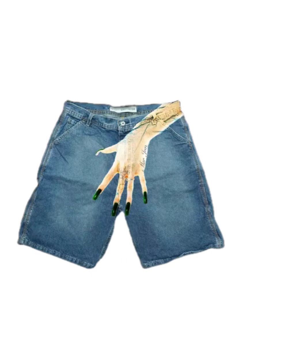 Deeptown Y2k ヴィンテージ原宿デニムショートパン - Street Fashion Jeans Women のレビューと価格