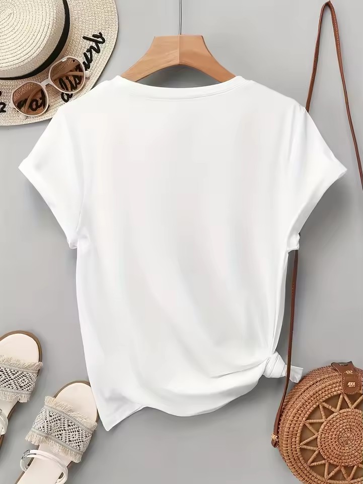 ファッショングラフィックTシャツ パリプリント レディースT - Street Fashion Paris のレビューと価格