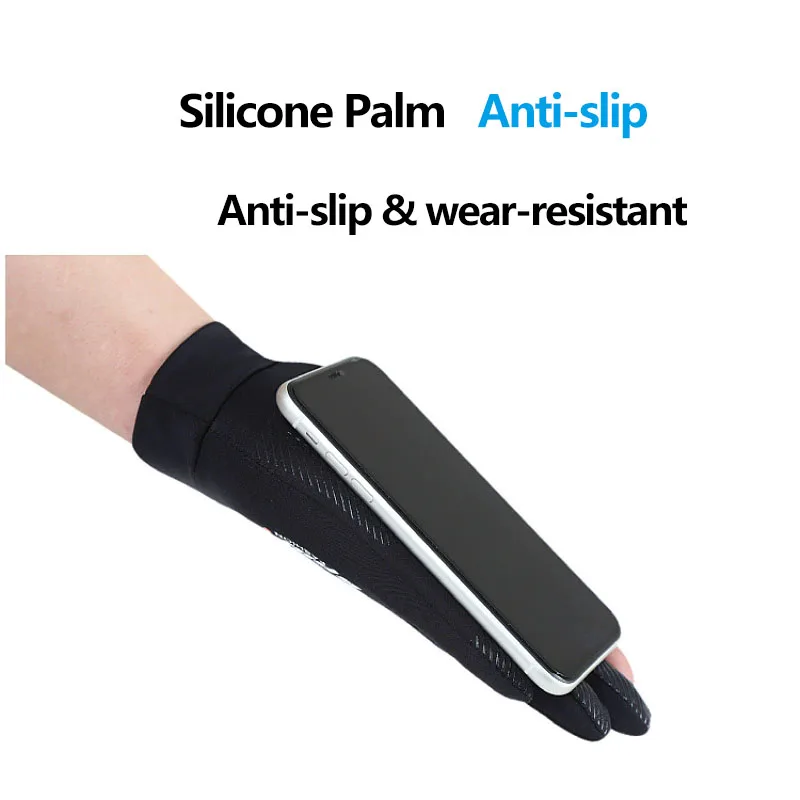 メンズ夏アイスシルクサイクリンググローブ薄型日焼け止め運転ハ - Street Fashion Gloves のレビューと価格