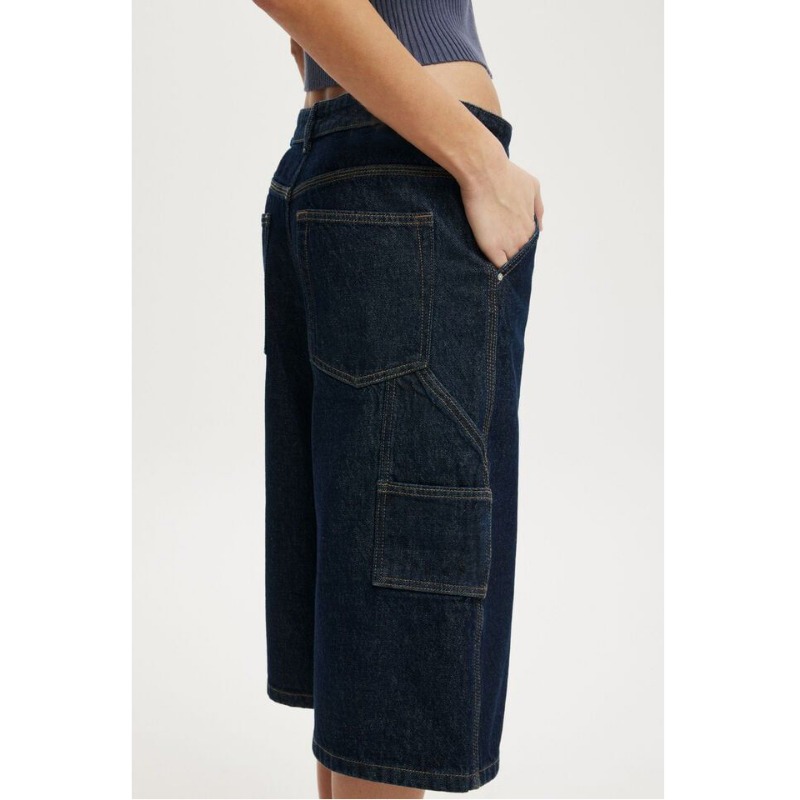 プラスサイズ レディース ルーズ ワイドレッグジーンズ ミッ - Street Fashion Jeans Women のレビューと価格