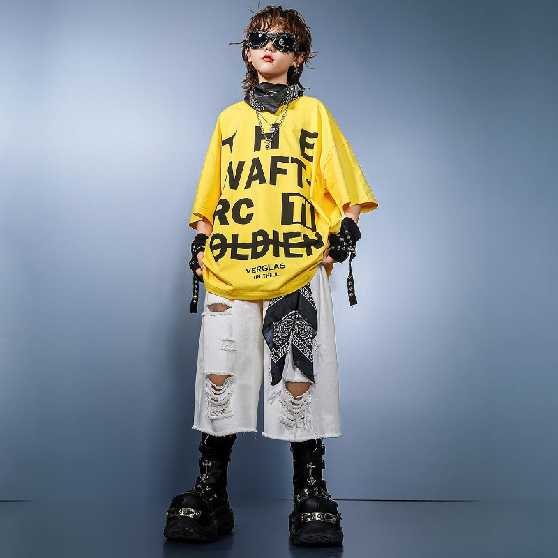 ニューボーイズ ストリート ヒップホップ ダンスコスチューム - Street Fashion For Boy のレビューと価格