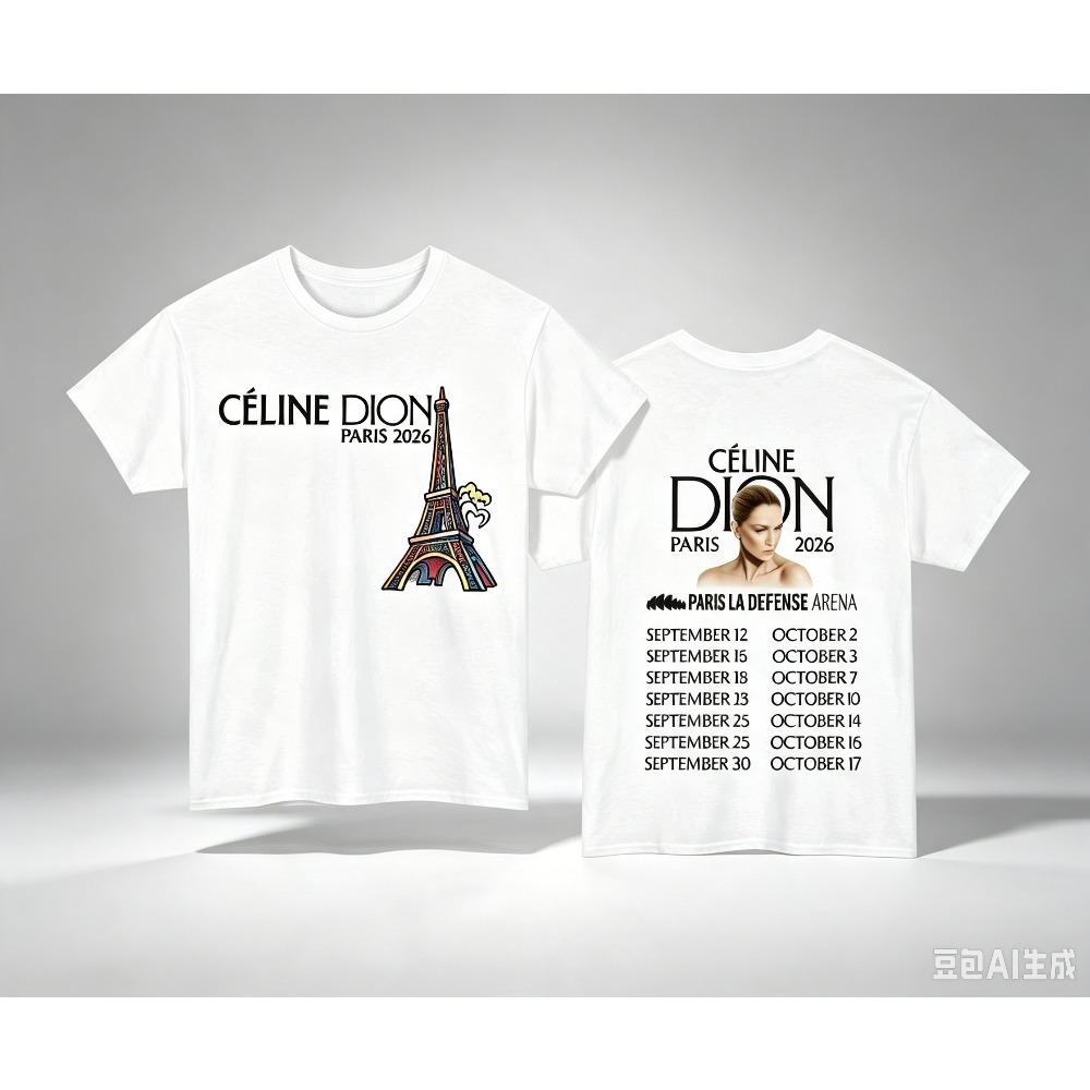パリ エッフェル塔 ツアー デイトプリント メンズ Tシャツ - Street Fashion Paris のレビューと価格