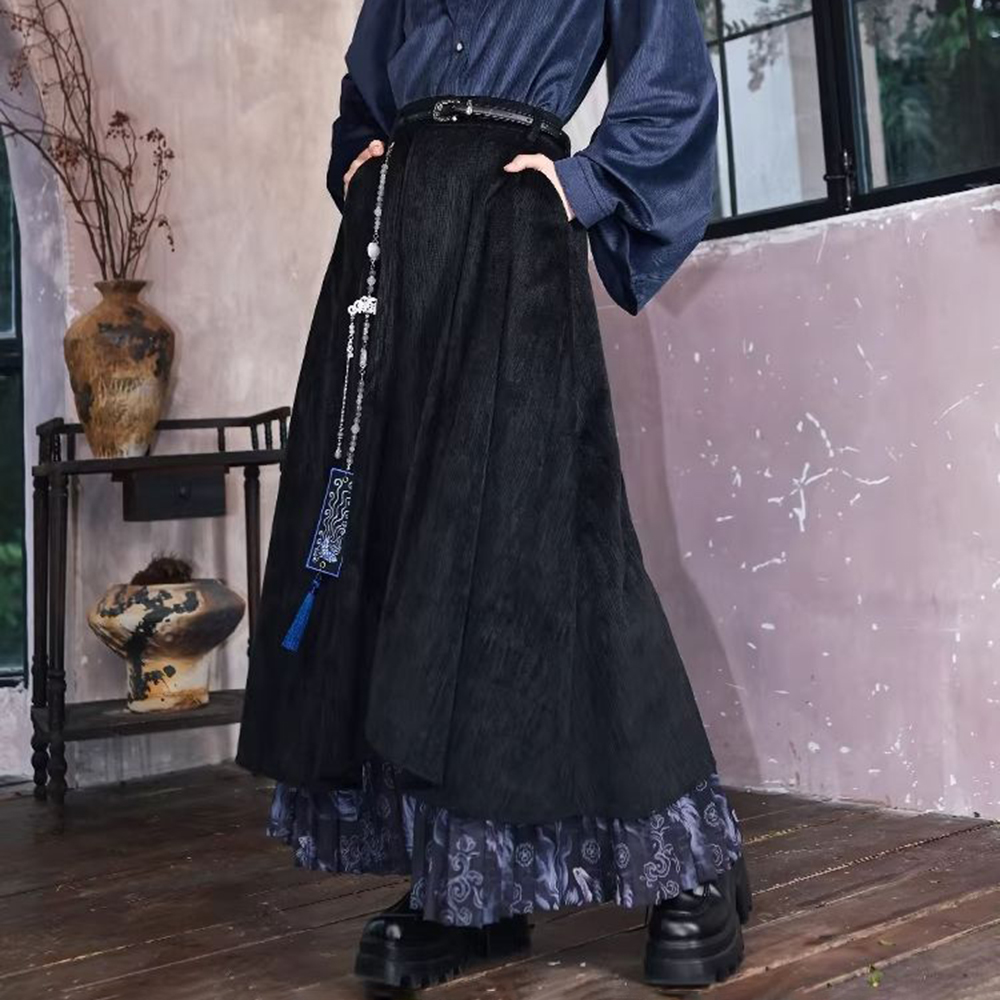 2026 夏新ユニセックスパッチワークスカートパンツ中国のレ - Street Fashion In Chinese のレビューと価格
